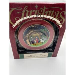 Zondervan Christmas Collection - The Nativity Ornament Holy Family Jesus Manger